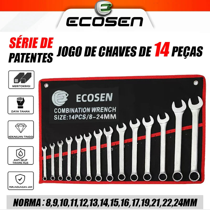 Conjunto de Ferramentas aço inoxidável