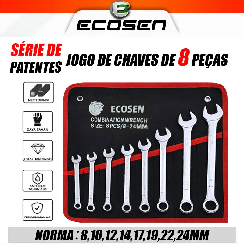 Conjunto de Ferramentas aço inoxidável