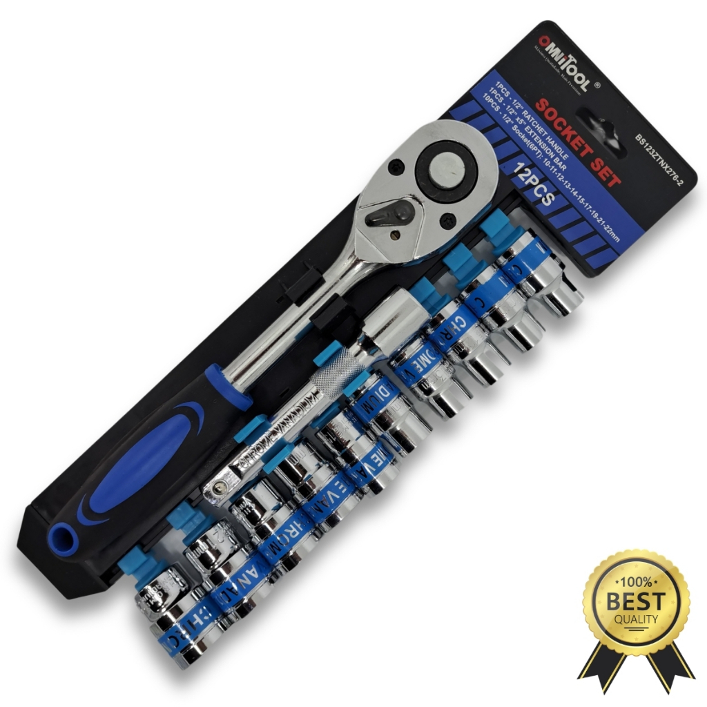 KIT SOQUETES TITÂNIO 12 Peças + BRINDE EXCLUSIVO - FRETE GRÁTIS