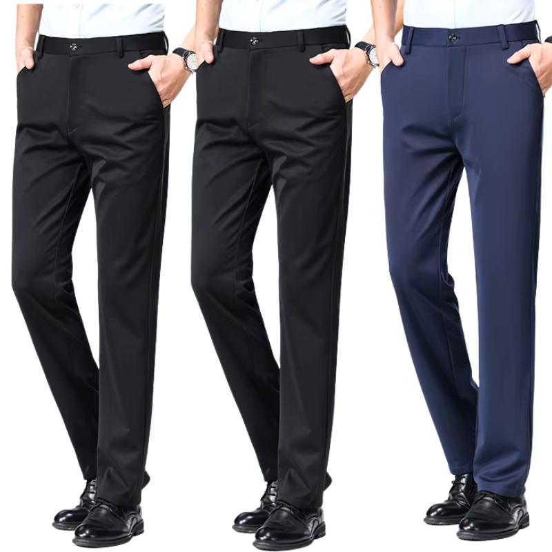 COMPRE 2  LEVE 3 |  Calça Social Clássica Alfaiataria + Cinto de Brinde