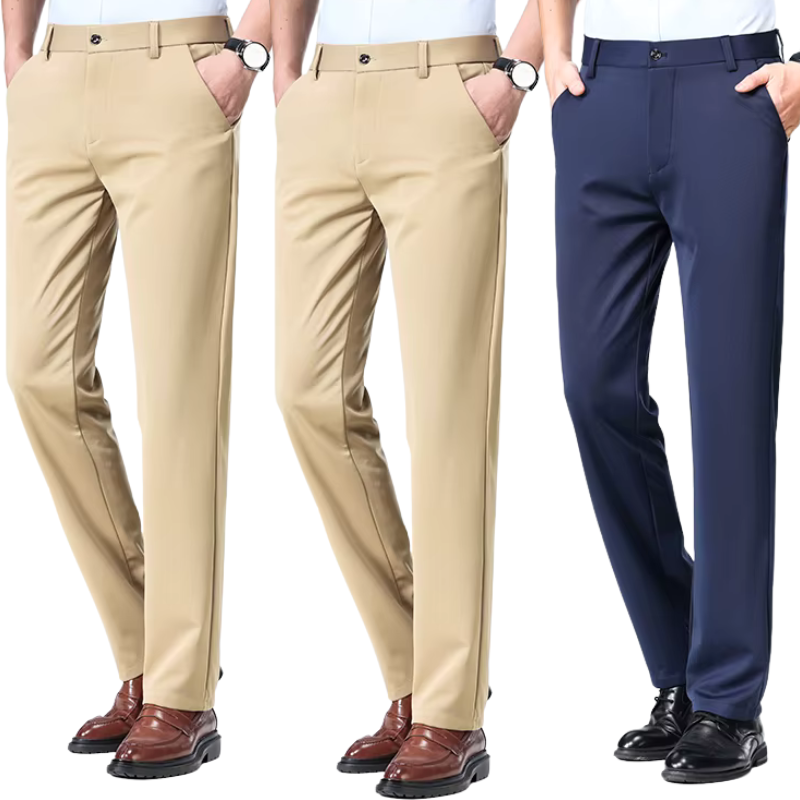 COMPRE 2  LEVE 3 |  Calça Social Clássica Alfaiataria + Cinto de Brinde