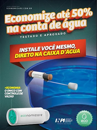 Redutor de conta de água com regulagem de pressão - FRETE GRÁTIS + BRINDE