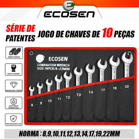 Conjunto de Ferramentas aço inoxidável