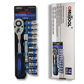 KIT SOQUETES TITÂNIO 12 Peças + BRINDE EXCLUSIVO - FRETE GRÁTIS