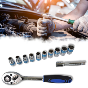 KIT SOQUETES TITÂNIO 12 Peças + BRINDE EXCLUSIVO - FRETE GRÁTIS