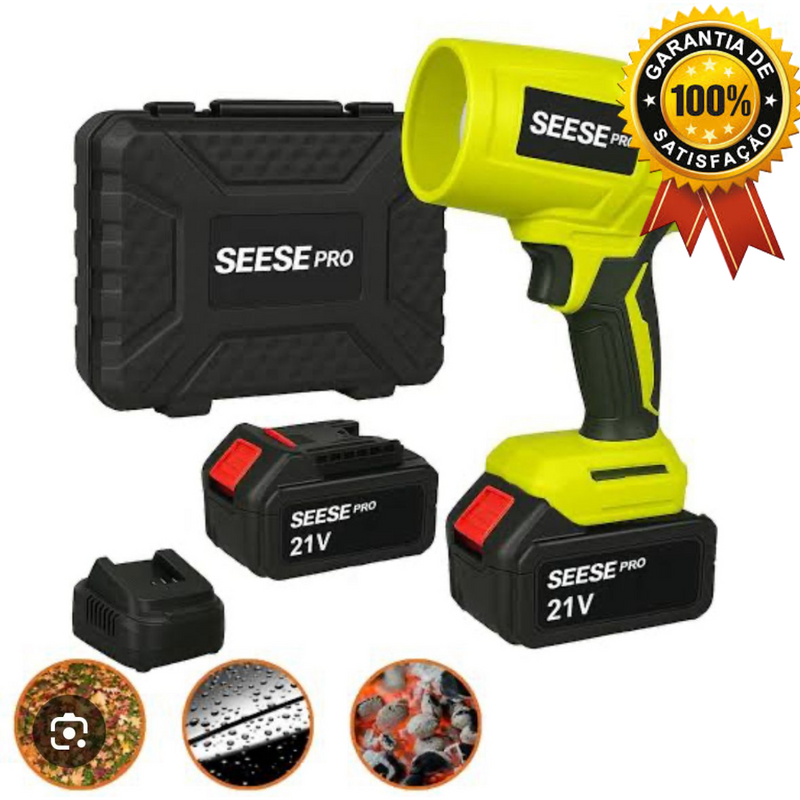 Seese Pro 2.0™  Soprador Portátil Turbo - Casa, Quintal, Carro, Sitio, Chacara, Fazenda e MUITO mais! FRETE GRÁTIS