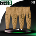 [Leve 3 Pague 2] Calça Militar Soldier em Tecido RipStop e Poliéster (Qualidade e Robustez Para Encarar de Tudo!)